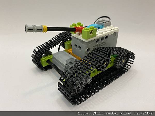 [昌兒積木] 動力機械實作:坦克