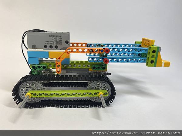 [昌兒積木] 動力機械實作:推土機