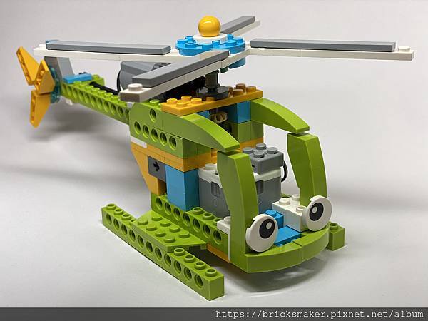 [昌兒積木] 動力機械實作：直升機