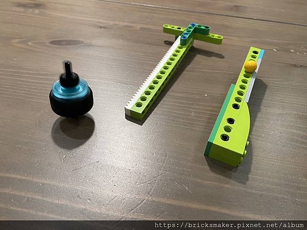 [昌兒積木] 簡單機械實作：抽拉式陀螺