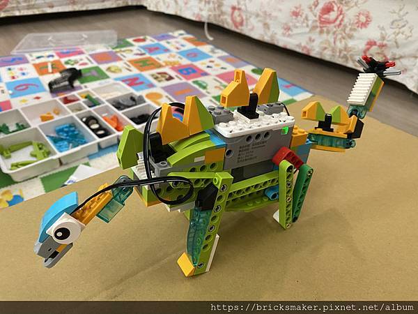 [昌兒積木] 動力機械實作：劍龍