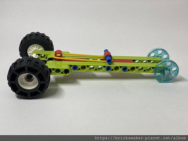 [昌兒積木] 簡單機械實作：彈力小車