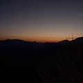 日出前的景色