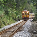 又有火車來啦！沿著鐵路回到十分旅遊服務中心，我們就踏上歸途啦