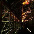 位於京都車站10樓的空中徑路，在此可以欣賞京都夜景
