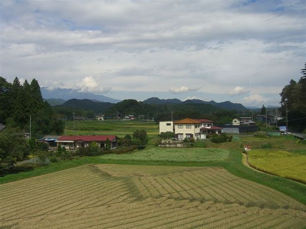 開闊的田野景觀真叫人心曠神怡