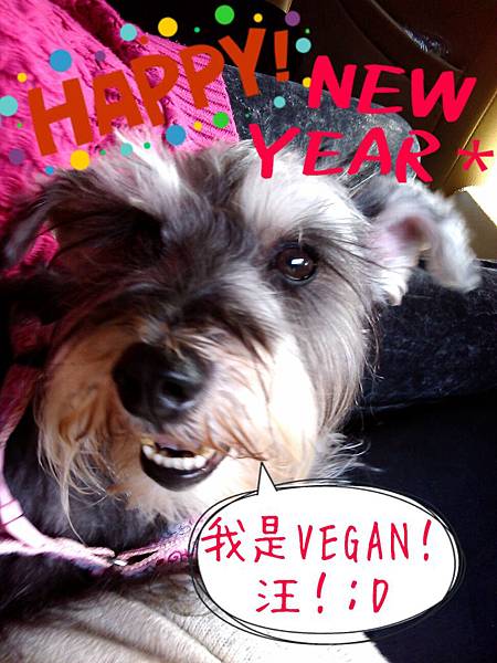 Vegan祝大家新年快樂！