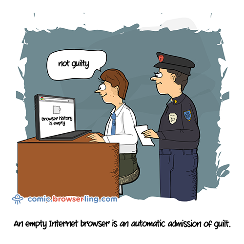 Browser History - Programming Joke