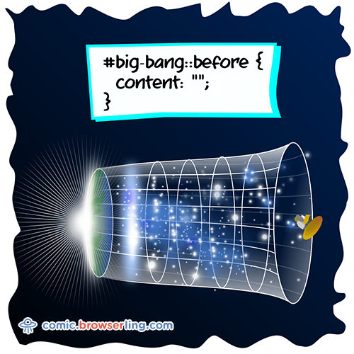 Big Bang - Web designer Joke