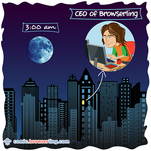 CEO of Browserling - Programming Joke