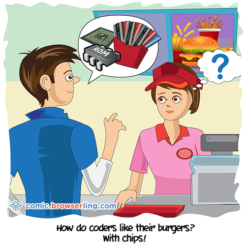 Burgers - Computer Joke