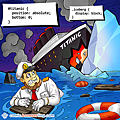 Titanic and Iceberg - Programming Joke