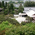 眺望銀閣寺庭園