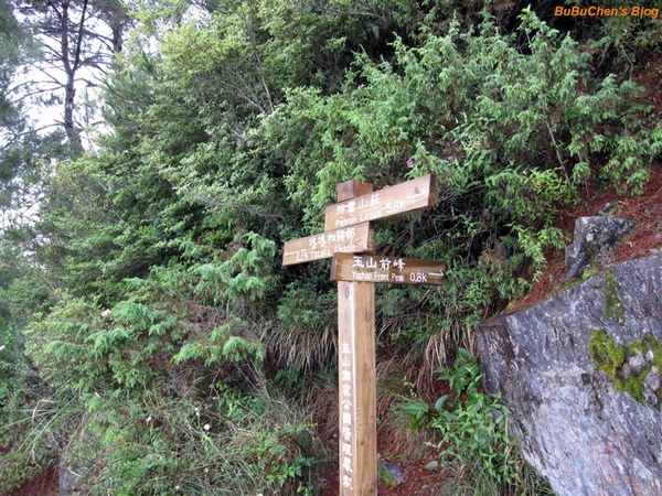 前峰登山口