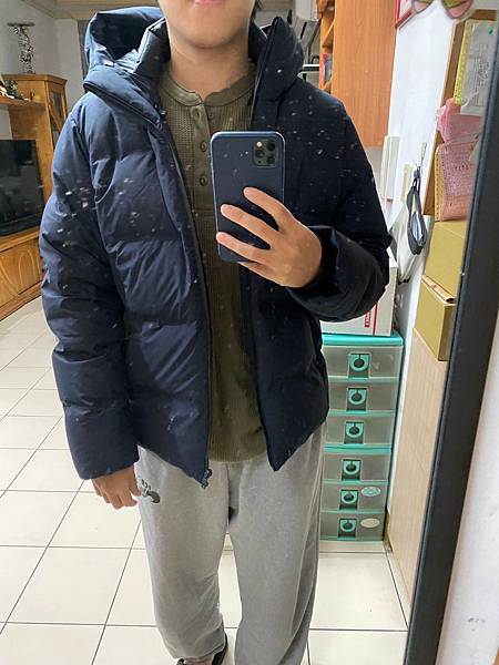 [樂淘]日本UNIQLO官網買買買-防風無縫羽絨連帽外套(3