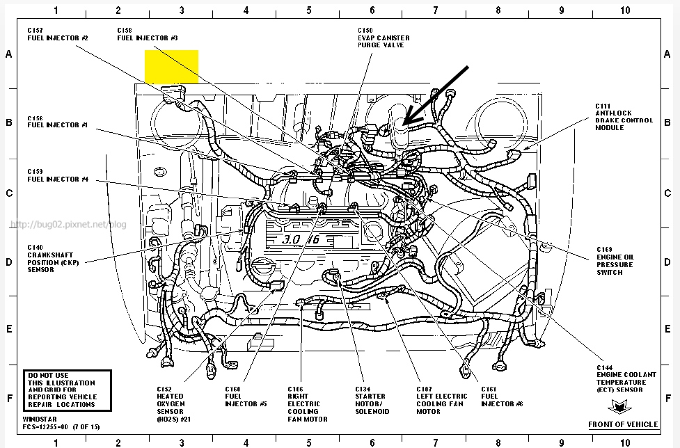 1998 Ford windstar diagnostic codes #8