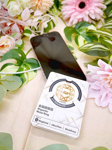 所有保護殼都可以用的【TOUGHER金屬磁吸環】。超薄輕巧 所有保護殼都可以用的【TOUGHER金屬磁吸環】。超薄輕巧