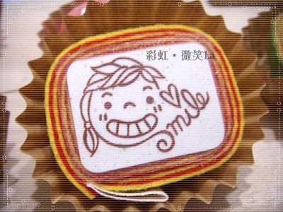 Smile女孩橡皮章.JPG