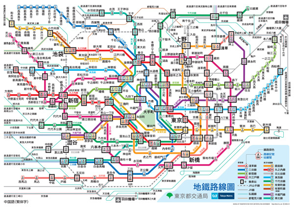 東京地鐵圖