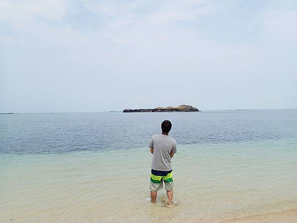 這裡的大海是一分為二真的很不可思議.但卻真實存在著