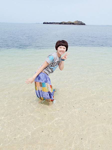 好清澈的海水.好讚喔!