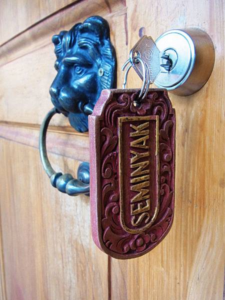 每間房間都有不同的名稱.我們的名稱在峇里島是個地名的意思