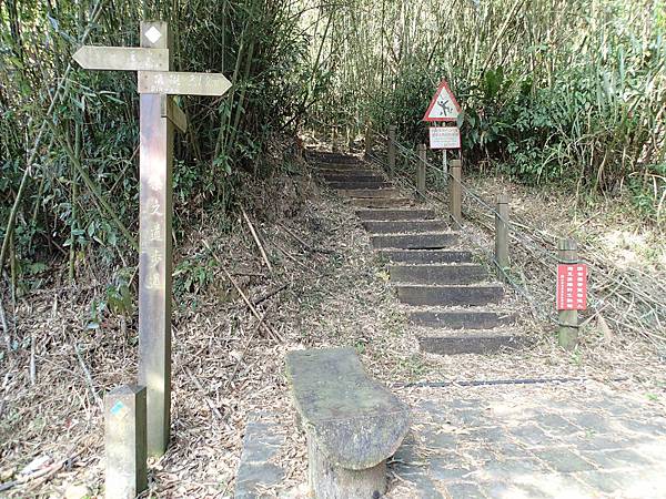 接著就會接到下個茶之道步道的步道口囉~