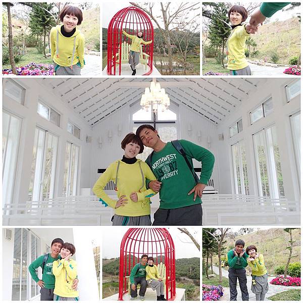 比我想像中還好拍的白色教堂