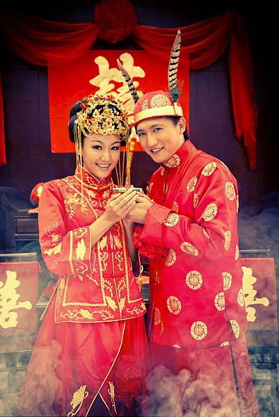 中式結婚禮服