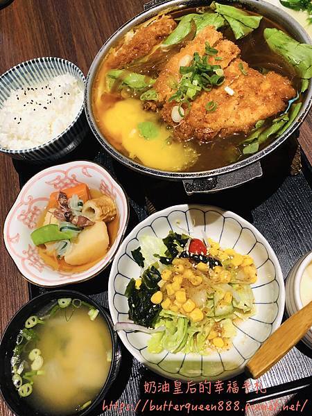 景味日本料理_豬排煮鍋定食