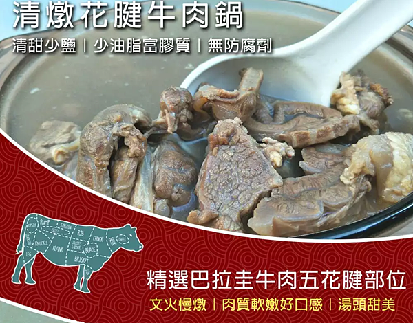 網購美食推薦｜老獅五娘仔鍋物料理~清燉花腱牛肉鍋%26;義式手工雪酪｜冷氣團來襲，在家也能吃到好料理｜gigi手機玩透透-4.png