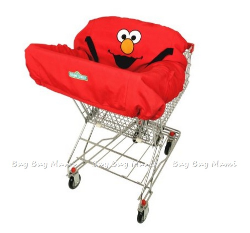 ABC Fun Pads Sesame Street Elmo Shopping Cart Cover26.5
