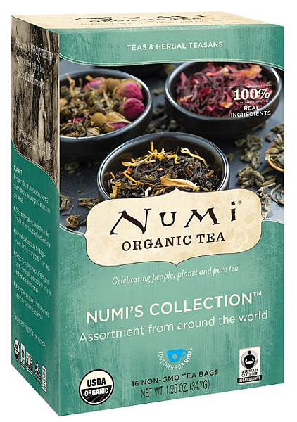 iherb ptt推薦-Numi Tea, 有機茶，茶和草本茶，Numi的收藏，16種非轉基因茶葉袋-latest iherb coupon code GHT1979-iherb 2023優惠碼 GHT1979 -還有關稅說明與免運費介紹