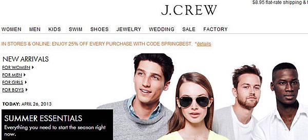 j crew 3