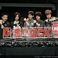 2012-12-11 18'15 Casio G-Shock Taiwan 搖滾天團五月天強悍代言G-SHOCK !記者會現場帥氣演繹飛行錶頂尖性能宣告G-SHOCK 30周年活動【SHOCK THE WORLD】台灣站起跑!