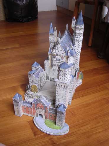 Puzz 3D 新天鵝堡完成版-城堡某一角16.jpg
