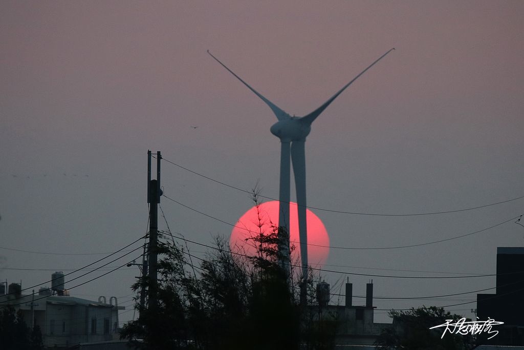 2017清明節夕陽