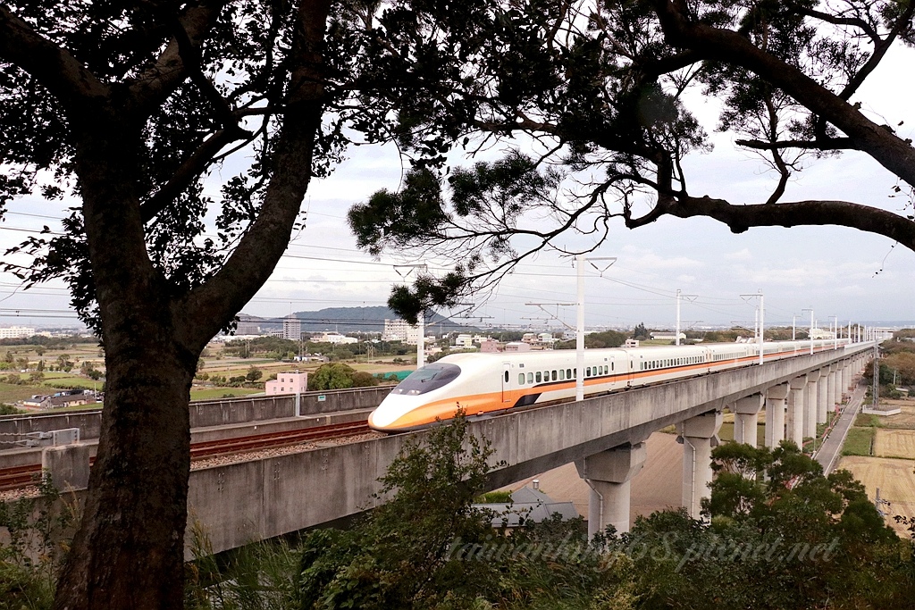 台中外埔水流東高鐵觀景台