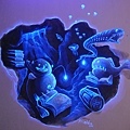 11宜蘭民宿彩繪-3D海底世界夜光彩繪2.JPG