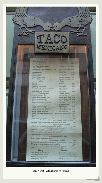 這是我們晚餐要來吃的墨西哥餐廳
