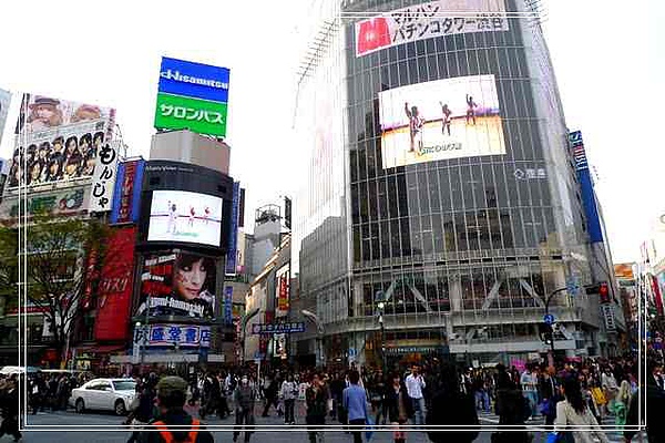 渋谷の交差点