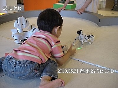 61  2010.05.31 關渡淡水行 機器人