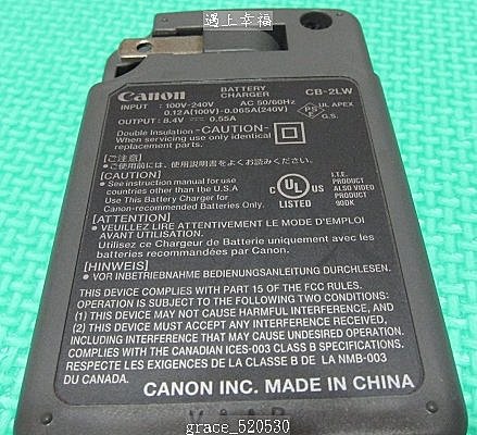 canon原廠CB-2LW 充電器-1.jpg