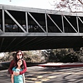 mommy and M under bridge.JPG