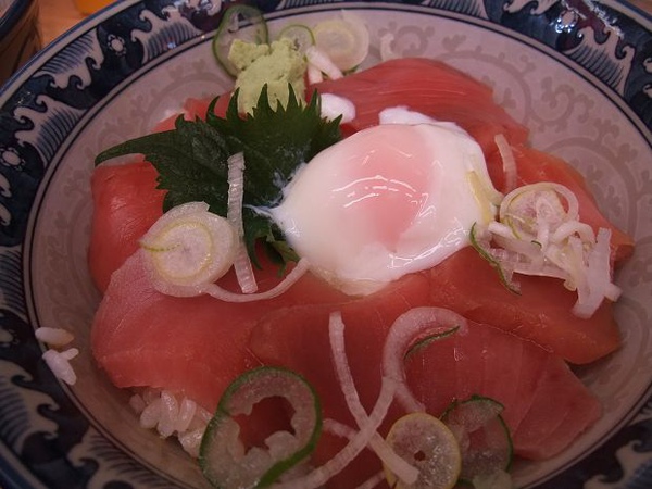 我的月見鐵火丼