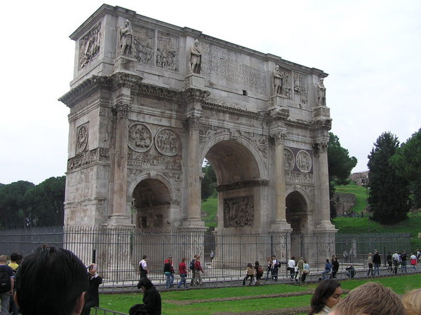 In Front of Colosseum