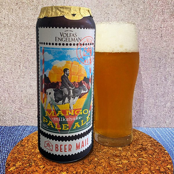 沃福斯芒果風味艾爾啤酒 立陶宛芒果啤酒 萊爾富啤酒 精釀啤酒 沃福斯 立陶宛啤酒