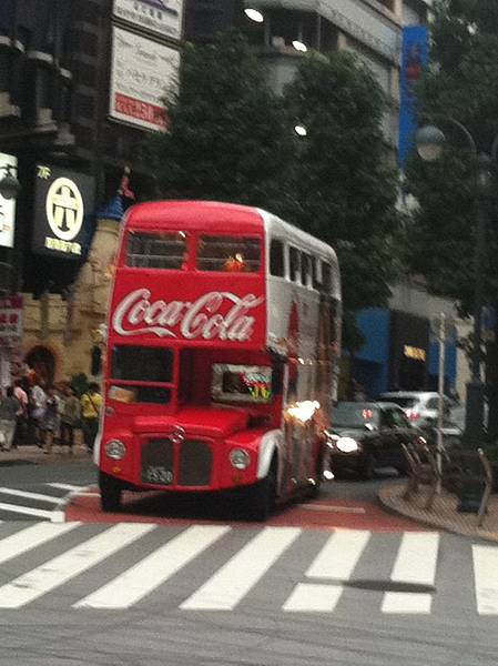 Coca Cola的宣傳車