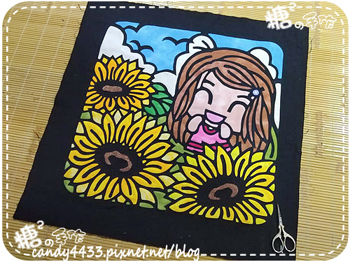 四季玻璃彩繪－夏10