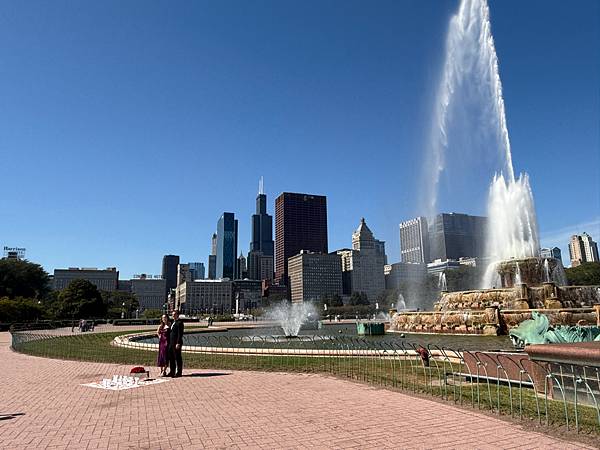美國 Chicago-6 白金漢噴泉 Clarence F.